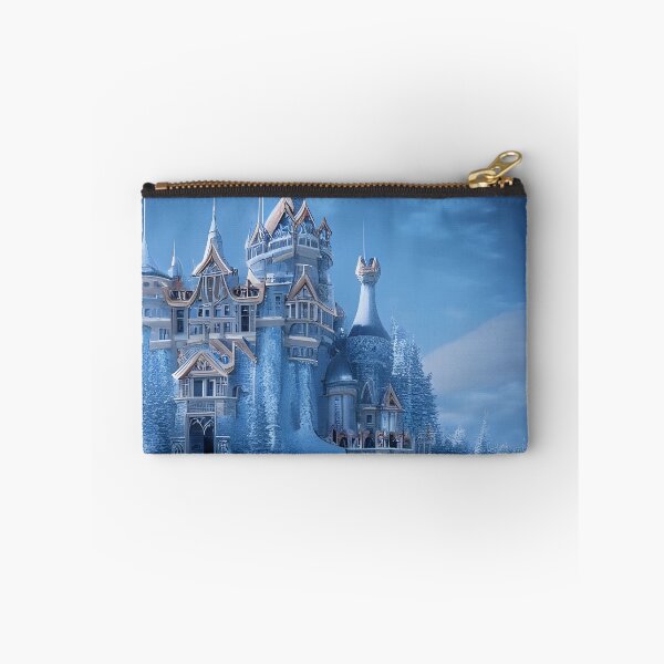 Item preview, Fantasy princess castle in the middle of a frozen lake designed and sold by sadconfusedmoon.