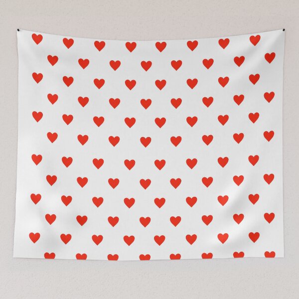 Item preview, Simple hearts- cute and aesthetic pattern    designed and sold by Crazy  Milkshake.