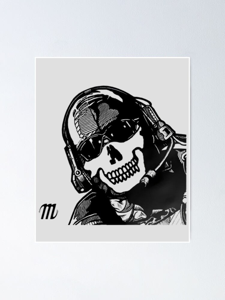 "simon ghost riley simon riley ghost" Poster for Sale by ShannonHenderso | Redbubble