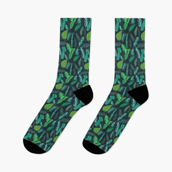 Item preview, Dark tropical green leaf patter #16 designed and sold by supeart.
