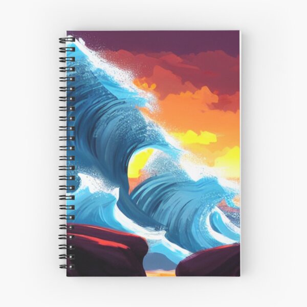 Item preview, Ocean Waves Painting Series - Painting 3 - Throw Pillows and Prints.  designed and sold by ScatterHub.