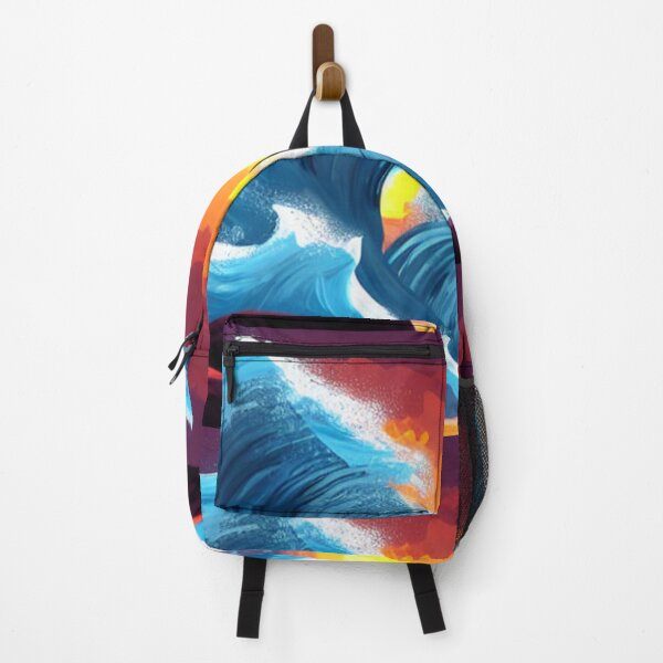 Item preview, Ocean Waves Painting Series - Painting 3 - Throw Pillows and Prints.  designed and sold by ScatterHub.