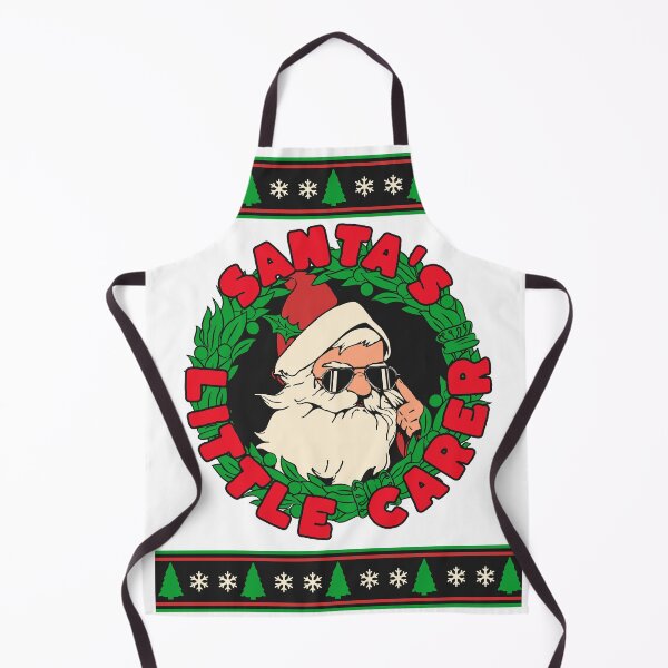 Item preview, Santa's little carer , caregiver festive, holiday pattern designed and sold by ANU911.