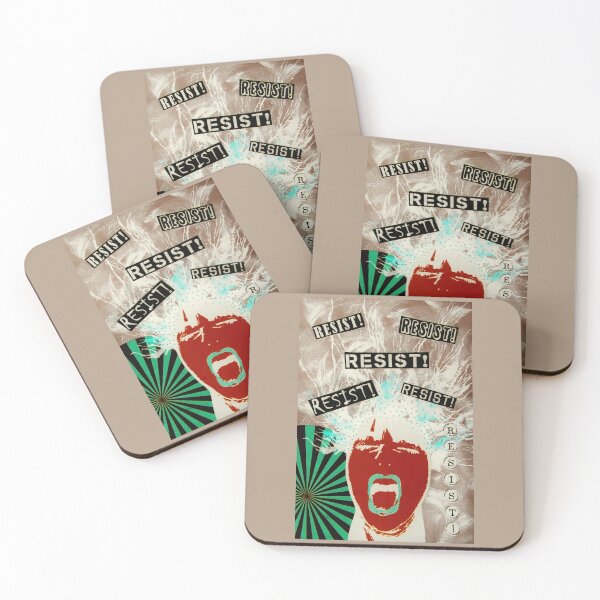 Item preview, RESIST - Feminist Artwork designed and sold by Beatrice Roberts.