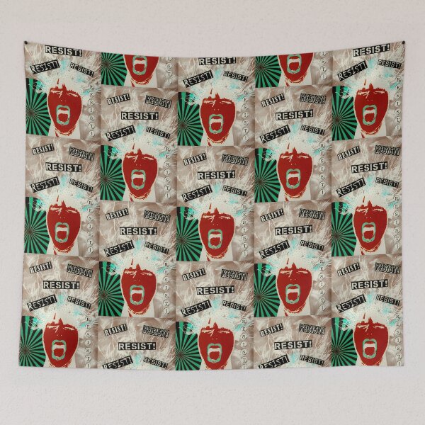 Item preview, RESIST - Feminist Artwork designed and sold by Beatrice Roberts.