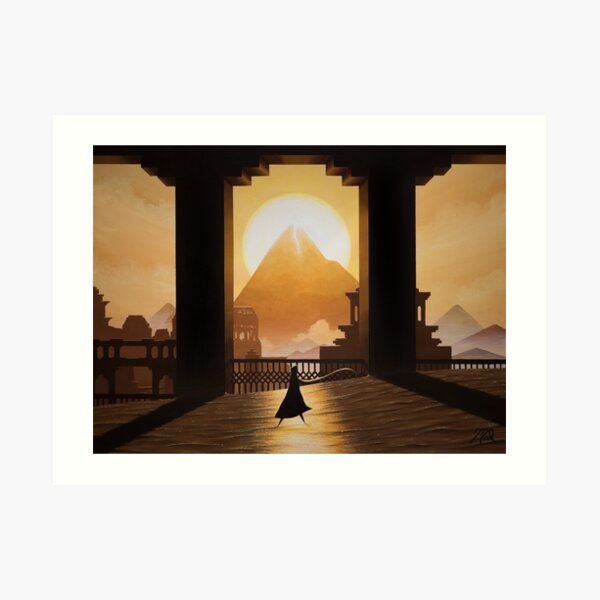 Golden Sands Art Print