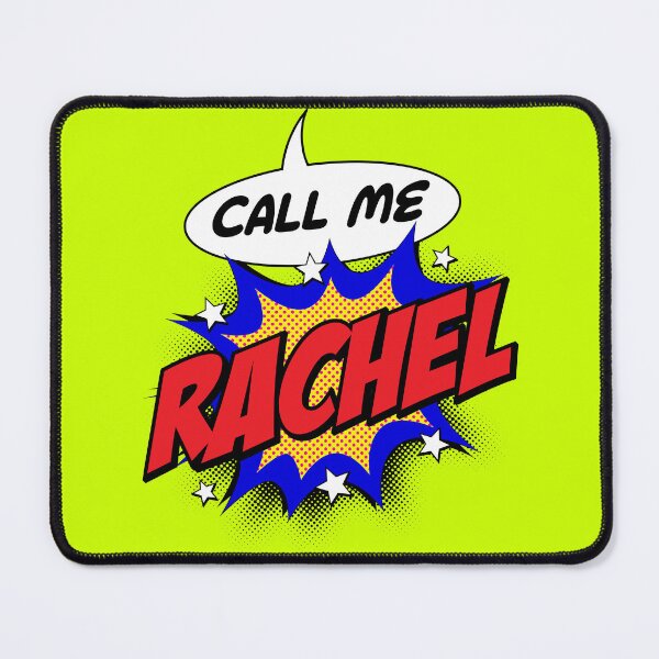 Item preview, Personalised Call Me Rachel Pop Art Comic Design designed and sold by CandOCreative.