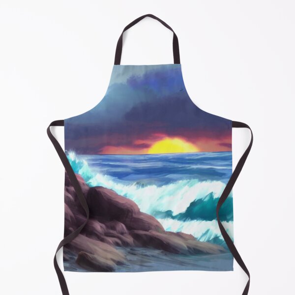 Item preview, Ocean Waves Painting Series - Painting 4 - Throw Pillows and Prints.  designed and sold by ScatterHub.