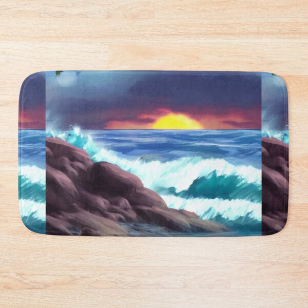Item preview, Ocean Waves Painting Series - Painting 4 - Throw Pillows and Prints.  designed and sold by ScatterHub.