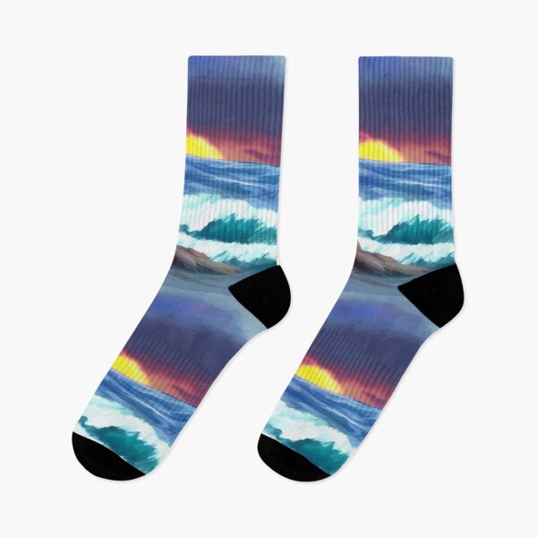 Item preview, Ocean Waves Painting Series - Painting 4 - Throw Pillows and Prints.  designed and sold by ScatterHub.
