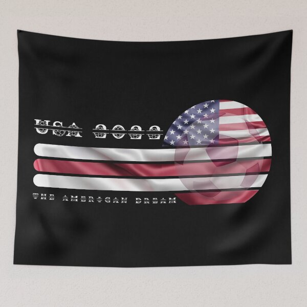 Item preview,  American football USA soccer USA flag designed and sold by FROUZA Design.