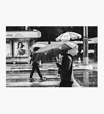 Rainy Day in SP Photographic Print