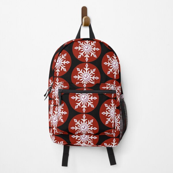 Item preview, Snowflake - Red background designed and sold by Lou-ann Neel.