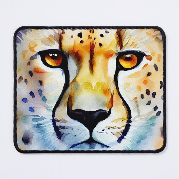 Item preview, Cheetah Art, Watercolor Painting designed and sold by KOTOdesign.