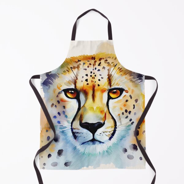 Item preview, Cheetah Art, Watercolor Painting designed and sold by KOTOdesign.