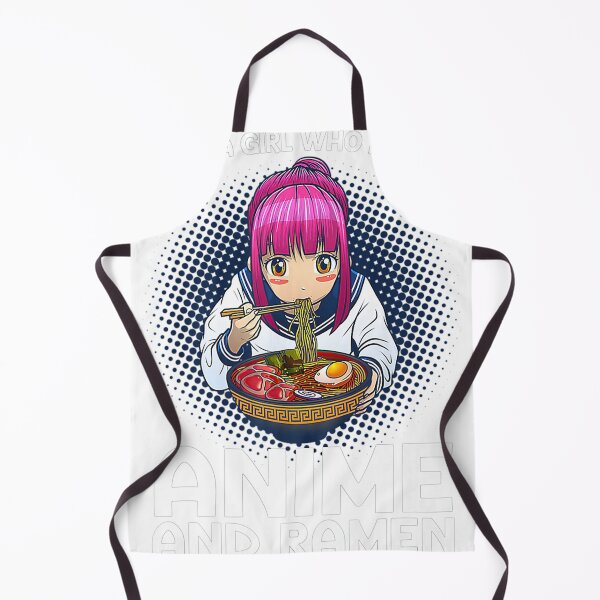 Item preview, Solo una chica que ama el anime y la comida de ramen _ Anime Girl designed and sold by EcchiWaifuShop.
