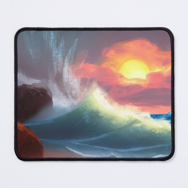 Item preview, Ocean Waves Painting Series - Painting 5 -Throw Pillows and Prints.  designed and sold by ScatterHub.