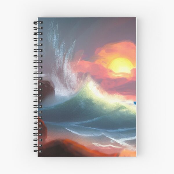 Item preview, Ocean Waves Painting Series - Painting 5 -Throw Pillows and Prints.  designed and sold by ScatterHub.