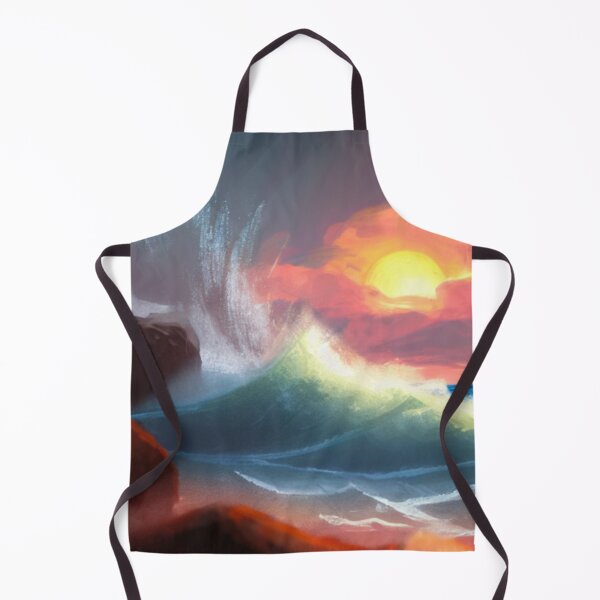 Item preview, Ocean Waves Painting Series - Painting 5 -Throw Pillows and Prints.  designed and sold by ScatterHub.