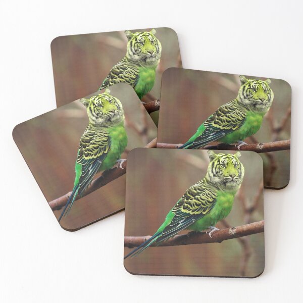Item preview, Melopsittacus tigris (Tigerbird) designed and sold by screamingbyron.
