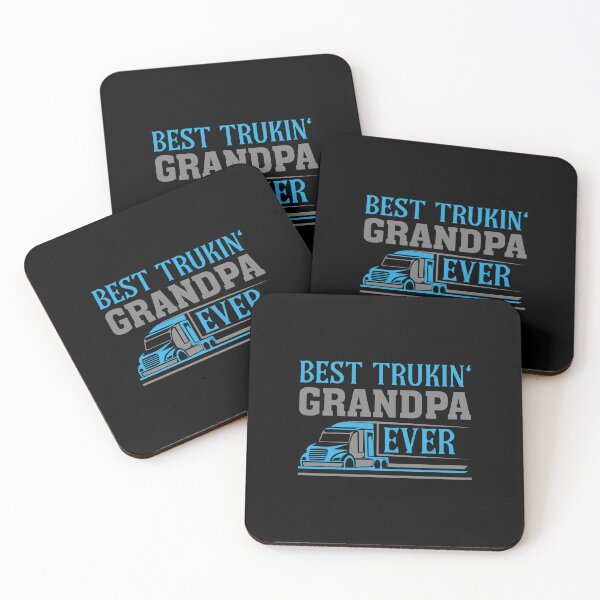 Item preview, Best trukin' grandpa ever designed and sold by FanityPrints.