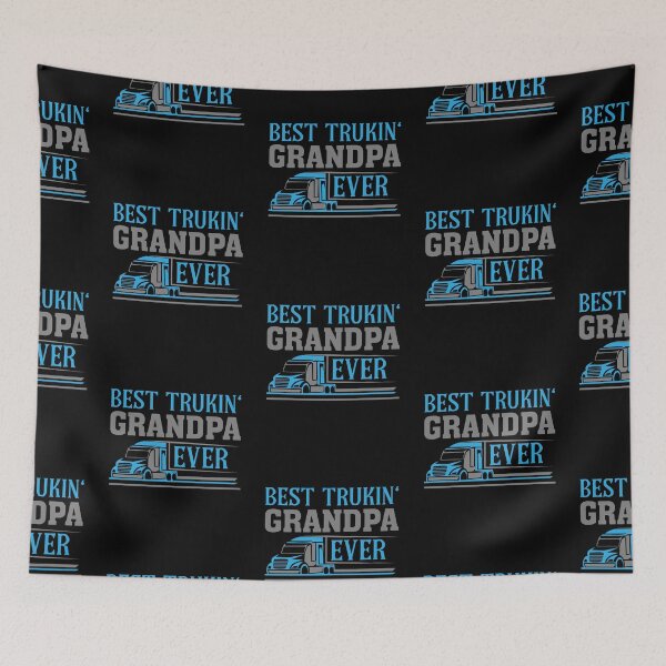 Item preview, Best trukin' grandpa ever designed and sold by FanityPrints.