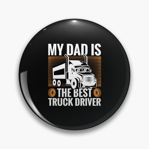 Item preview, My dad is the best truck driver designed and sold by FanityPrints.