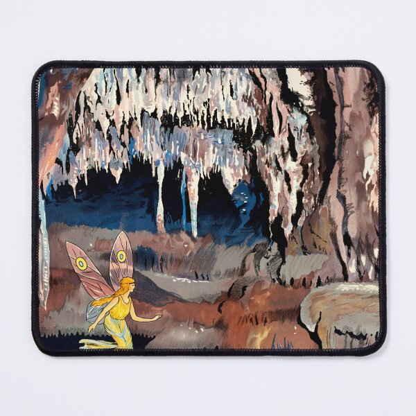 Item preview, AUSTRALIA The Mystic Beauty of the BUCHAN CAVES 1940s Vintage Travel Poster designed and sold by retroposters.