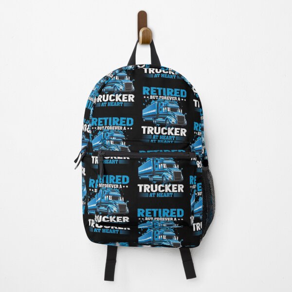 Item preview, Retired but forever a trucker at heart designed and sold by FanityPrints.