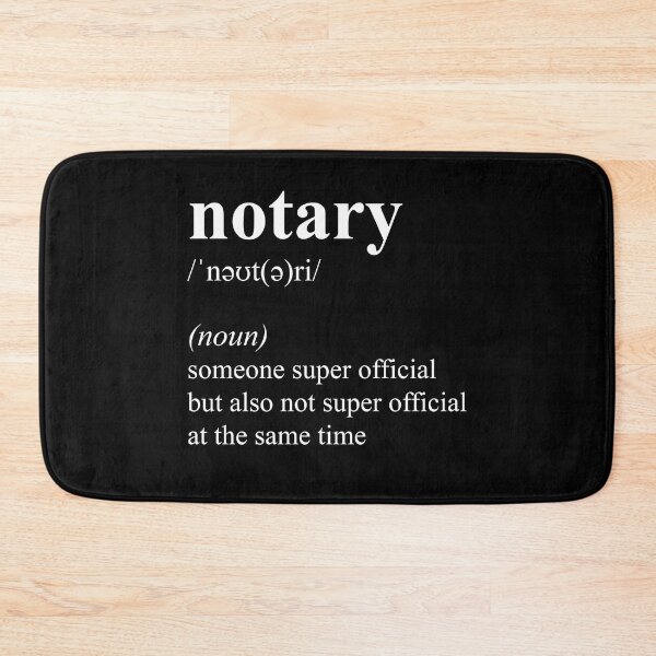 Item preview, Funny Notary Definition Gift designed and sold by JustCreativity.