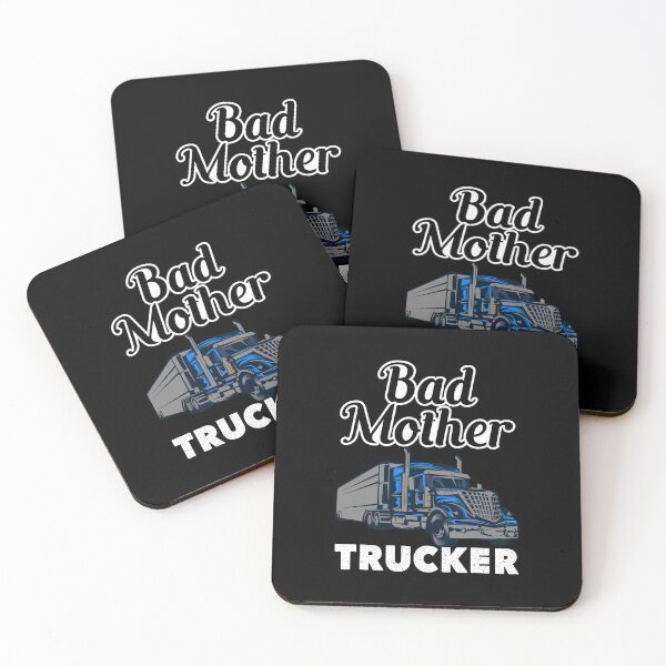 Item preview, Bad mother trucker designed and sold by FanityPrints.