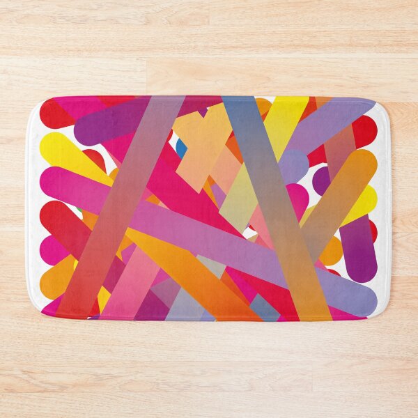 Item preview, Dot Colour Lines - pink purple designed and sold by Sshara.