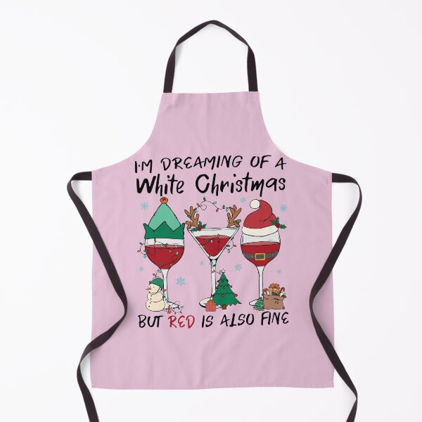 Item preview, I'M DREAMING OF A WHITE CHRISTMAS BUT RED IS ALSO FINE designed and sold by lovitus.