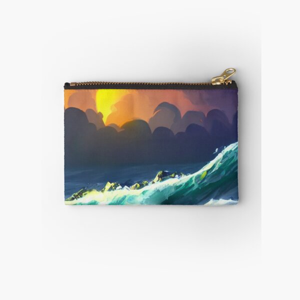 Item preview, Ocean Waves Painting Series - Painting 6 -Throw Pillows and Prints.  designed and sold by ScatterHub.