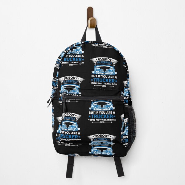 Item preview, Nobody is perfect but if you are a trucker you are pretty damn close designed and sold by FanityPrints.