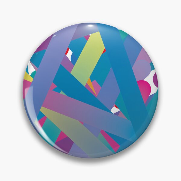 Item preview, Dot Colour Lines - blue designed and sold by Sshara.