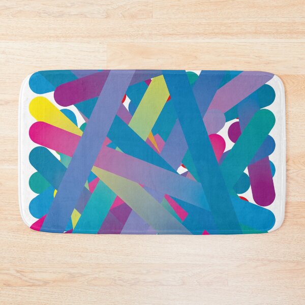 Item preview, Dot Colour Lines - blue designed and sold by Sshara.