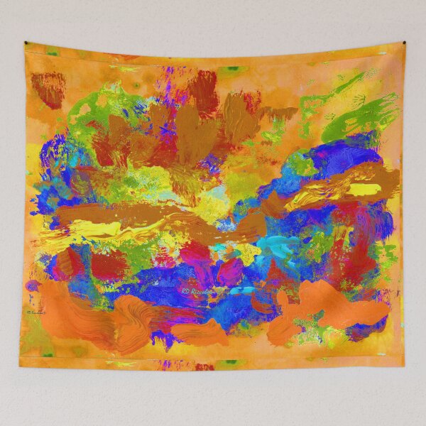 Item preview, Palm Springs California Swagger, Abstract Painting Picture designed and sold by RDRiccoboni.