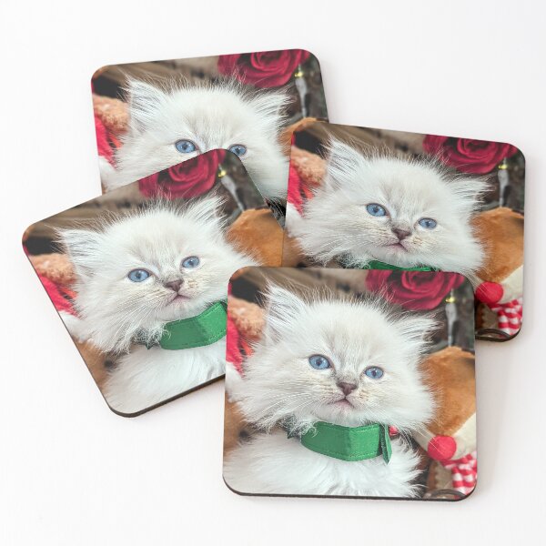 Item preview, Christmas ragdoll kitten designed and sold by Fluffycat2020.
