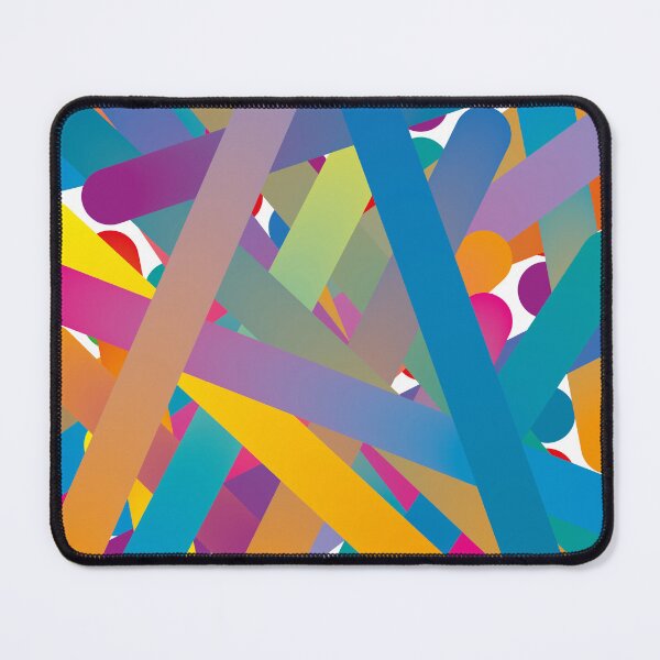 Item preview, Dot Colour Lines - blue orange designed and sold by Sshara.
