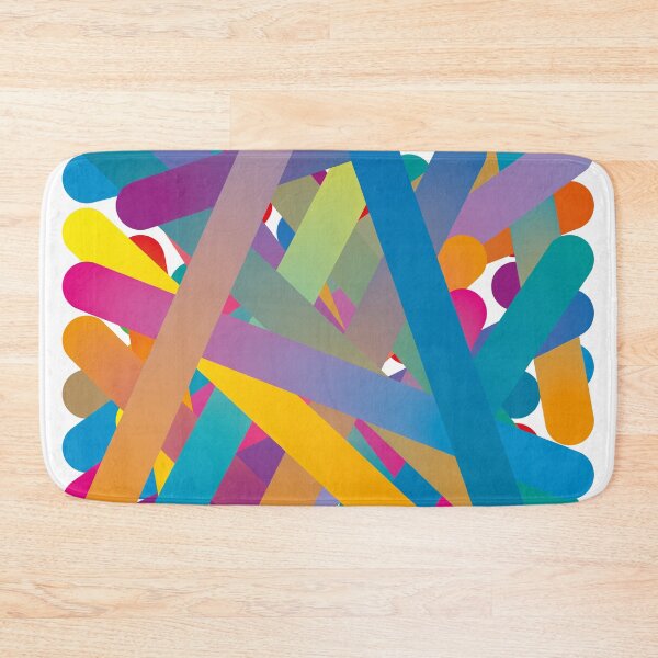 Item preview, Dot Colour Lines - blue orange designed and sold by Sshara.