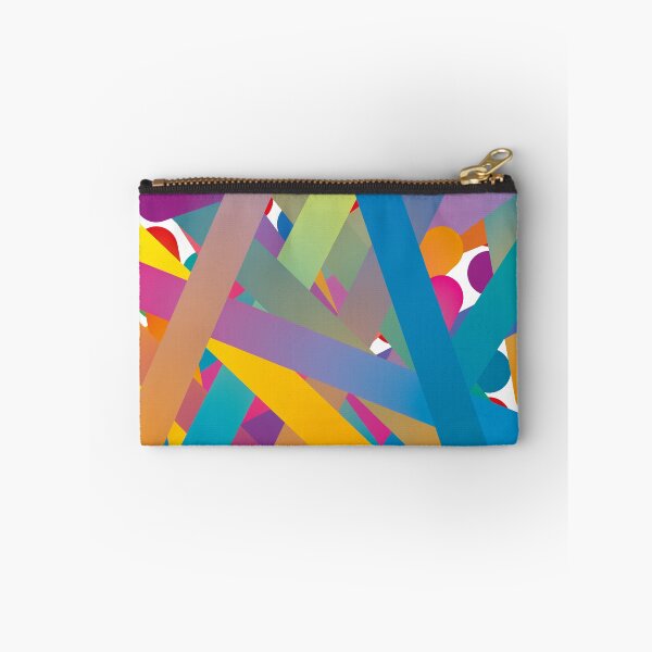 Item preview, Dot Colour Lines - blue orange designed and sold by Sshara.