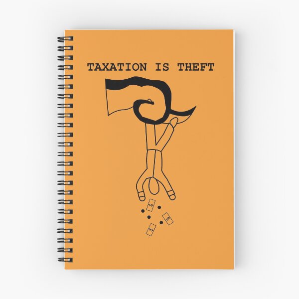 Item preview, Taxation Is Theft designed and sold by WhoIsJohnMalt.