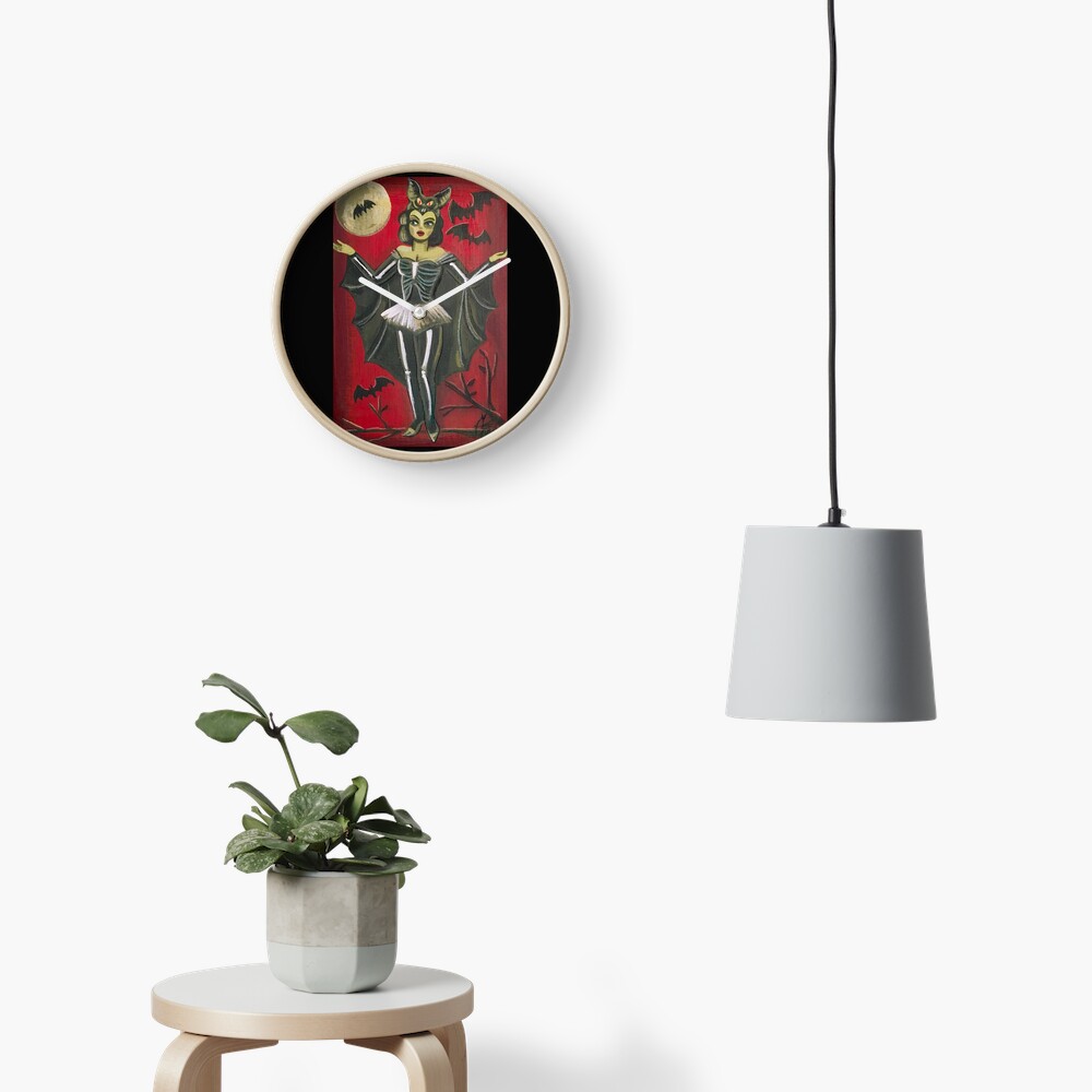 Item preview, Clock designed and sold by elgatogomez.