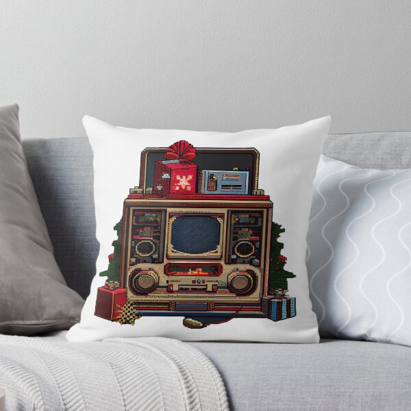 Item preview, Retro radio (Christmas edition) designed and sold by Pixelarium.