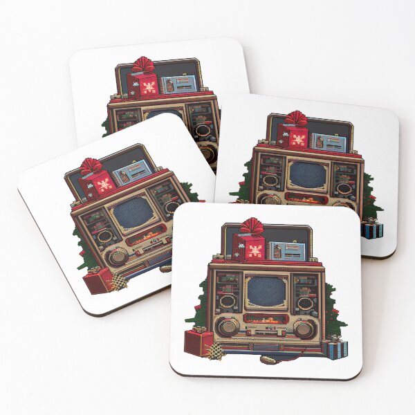 Item preview, Retro radio (Christmas edition) designed and sold by Pixelarium.