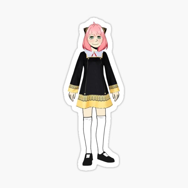 Anya Forger meme Sticker by Otaku World, Anya's face is always good on  stickers : r/AnimeMerchandise