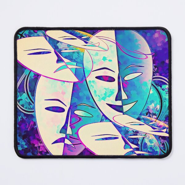 Item preview, abstract mask designed and sold by MIKAFXSTORE.