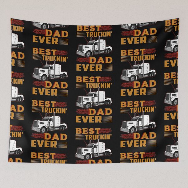 Item preview, Best truckin' dad ever designed and sold by FanityPrints.