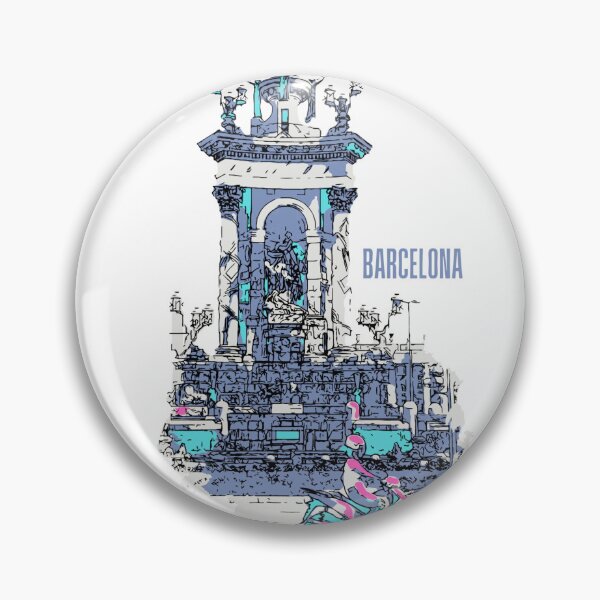 Item preview, Barcelona designed and sold by HezawithDesign.